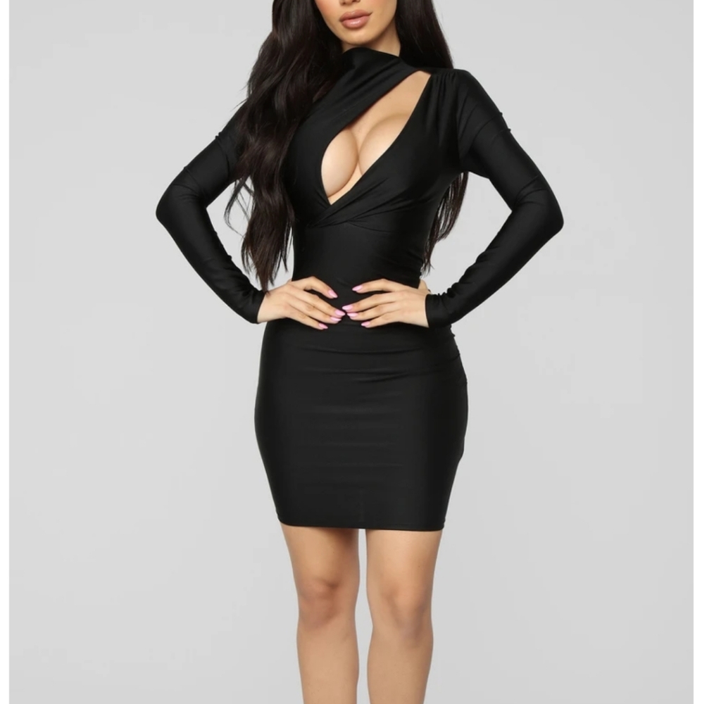 FashionNova Cut Out Dress